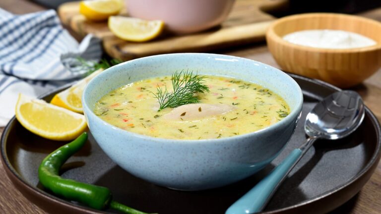 Greek-Style Chicken Soup