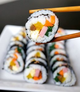 Sushi cu legume